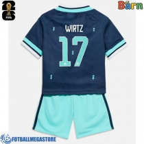 Fotballdrakt Barn Tyskland Florian Wirtz #17 Bortedraktsett VM 2026 Kortermet (+ Korte bukser)